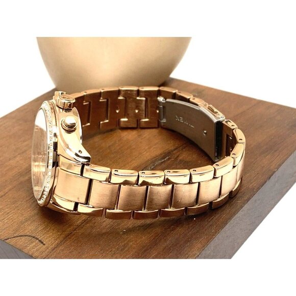 Timex Women's Watch TW2V57900 Quartz Chronograph Silver Dial Rose Gold 3… - Picture 9 of 14